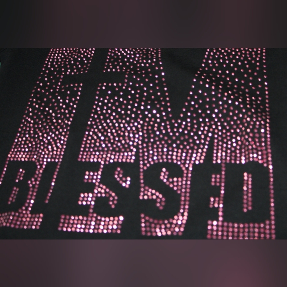 NIP Pink Rhinestone T-shirt